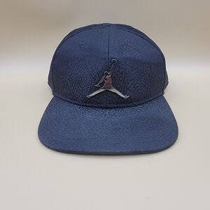 Nike Air Jordan Jumpman Elephant Print Toddler's Snapback Hat Cap Triple Black